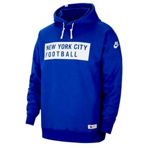 Rare Nike Mens NY Giants Football Pull-Over Loose Fit Hoodie.